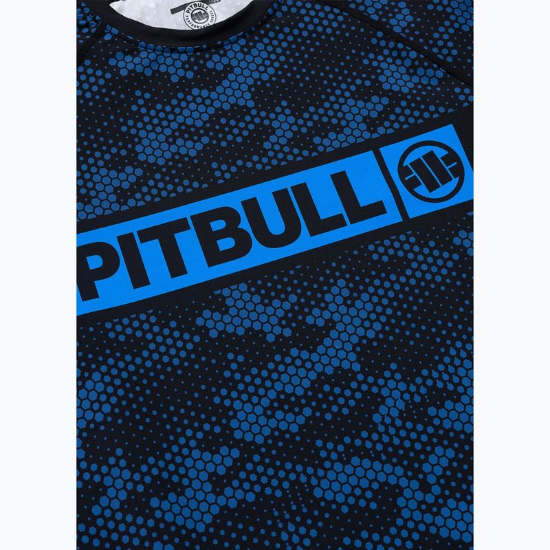 Рашгард чоловічий Pitbull Hex Camo Hilltop Rashguard blue 6