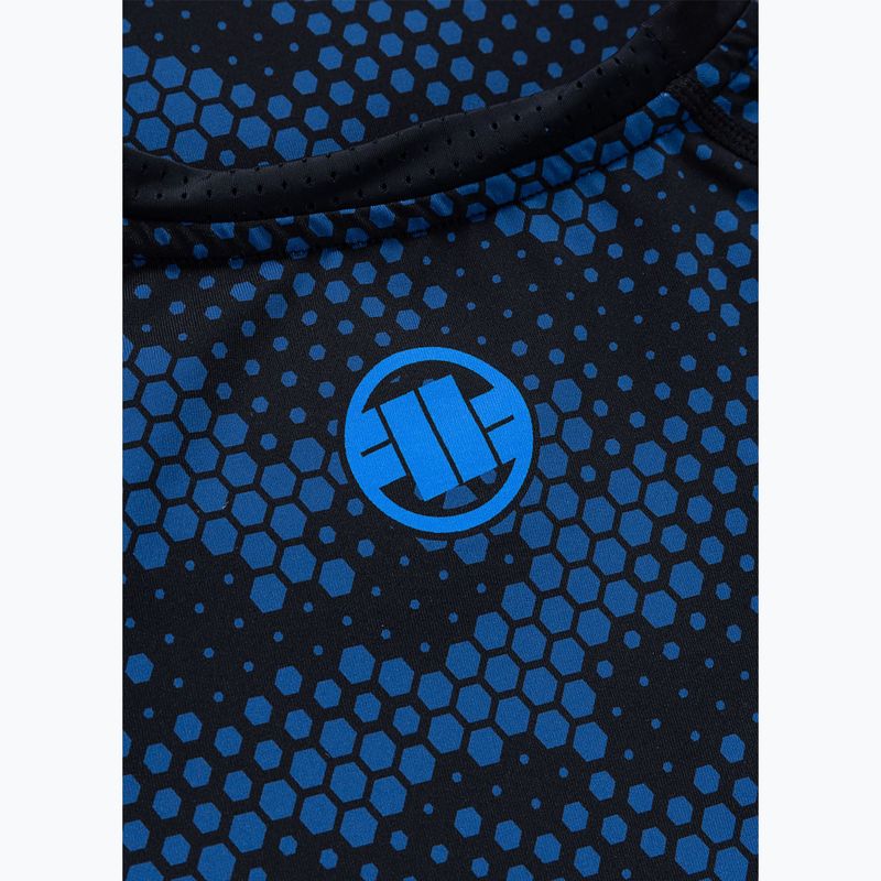 Рашгард чоловічий Pitbull Hex Camo Hilltop Rashguard blue 7
