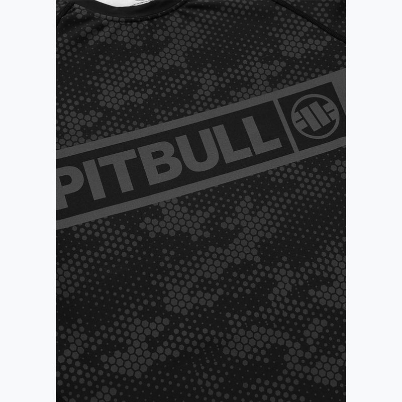 Рашгард чоловічий Pitbull Hex Camo Hilltop Rashguard black 6