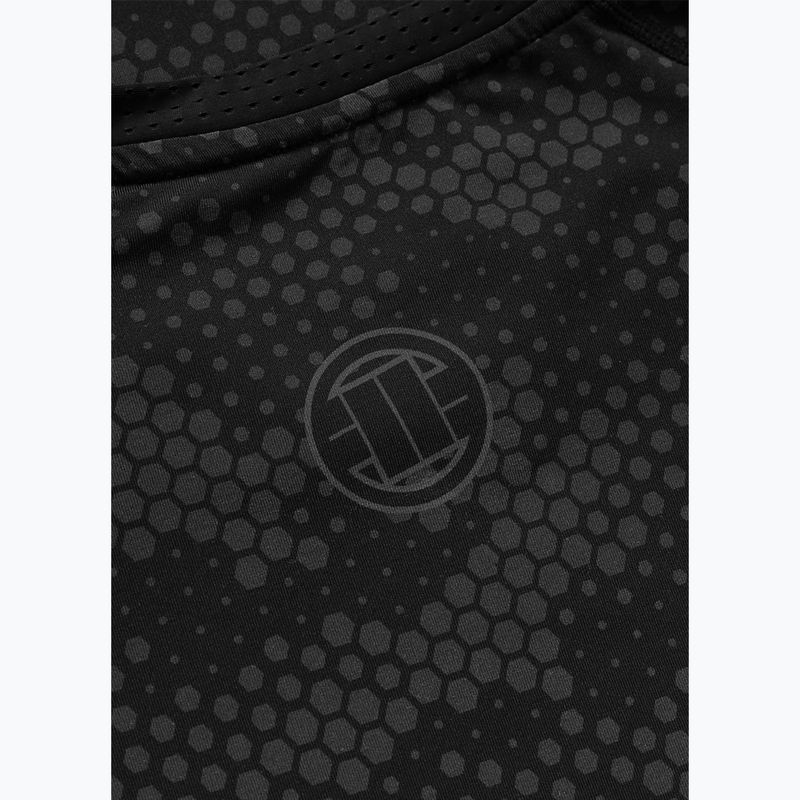 Рашгард чоловічий Pitbull Hex Camo Hilltop Rashguard black 7