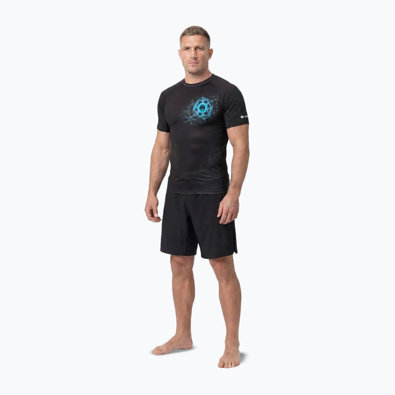 Рашгард чоловічий Pitbull Ray Rashguard sky blue 2
