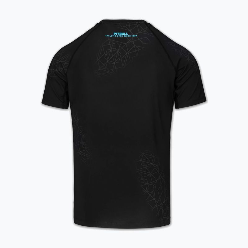 Рашгард чоловічий Pitbull Ray Rashguard sky blue 4