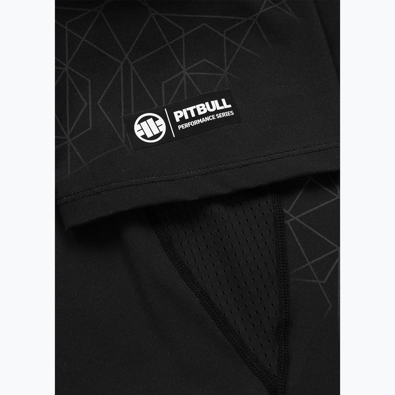 Рашгард чоловічий Pitbull Ray Rashguard fluo/red 9