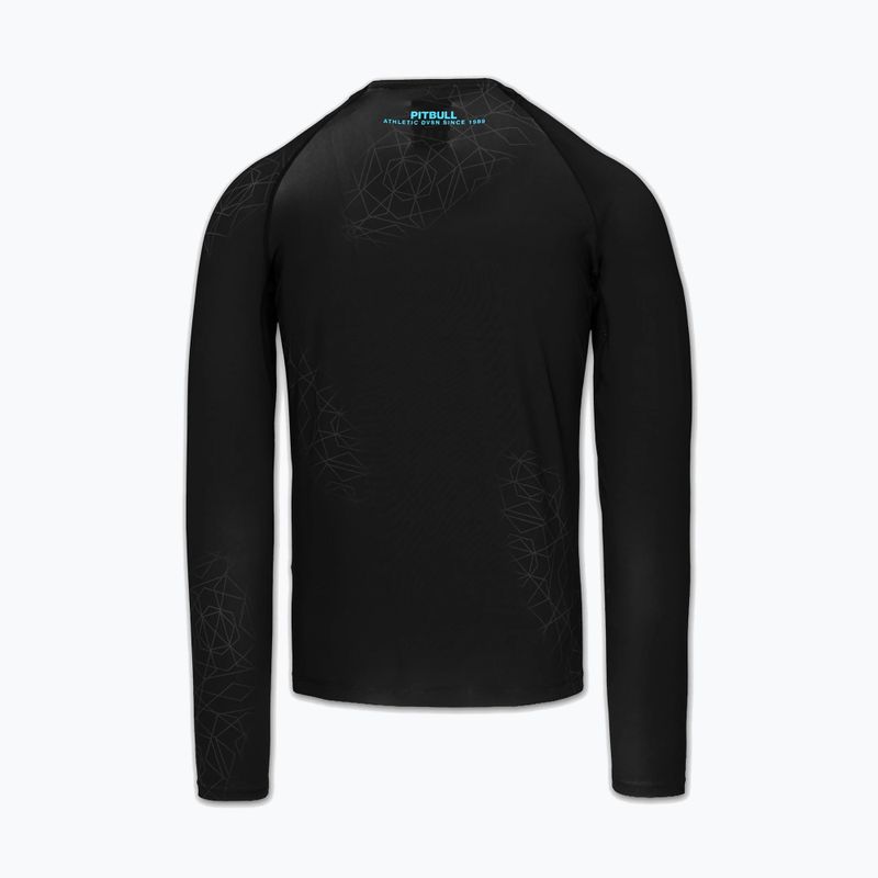 Чоловіча рашгард з довгим рукавом Pitbull Ray Rashguard sky blue 4