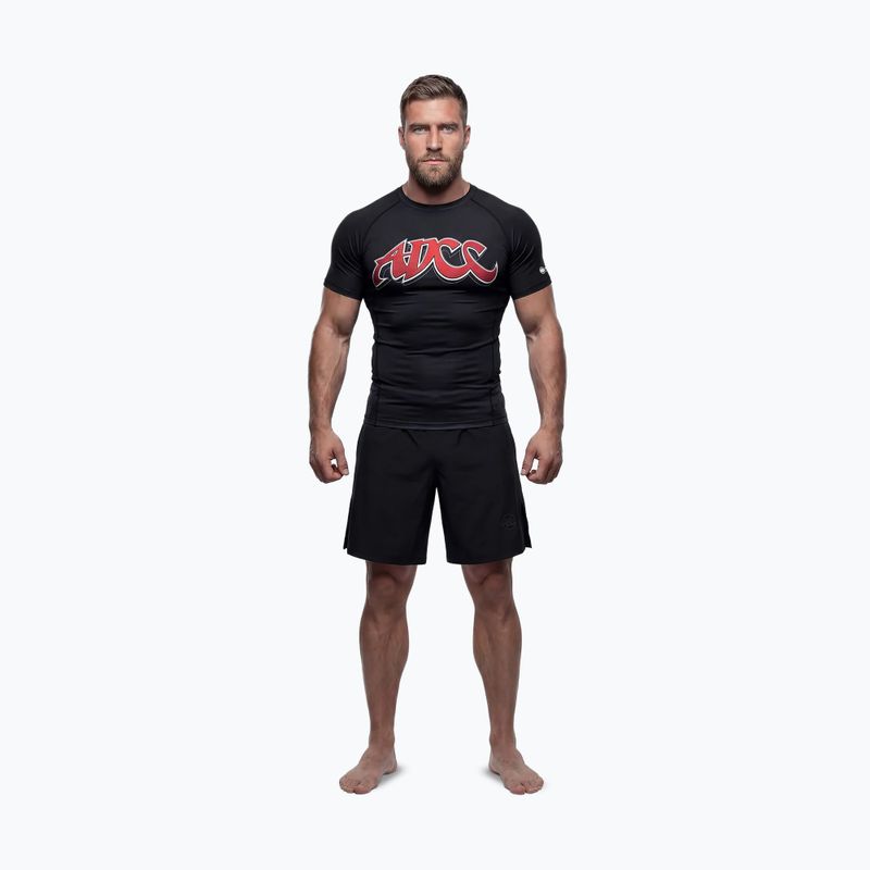 Рашгард чоловічий Pitbull ADCC Rashguard black 2