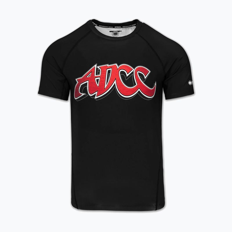Рашгард чоловічий Pitbull ADCC Rashguard black 3
