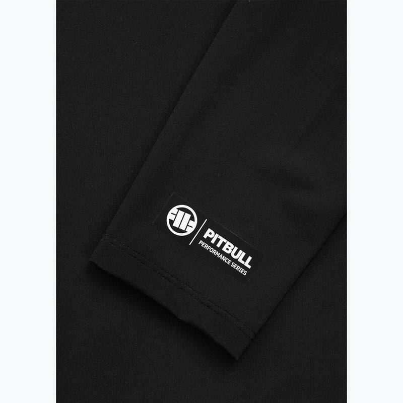 Чоловіча рашгард з довгим рукавом Pitbull ADCC Rashguard black 8