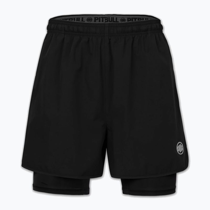 Чоловічі шорти Pitbull Sport Mesh black 3