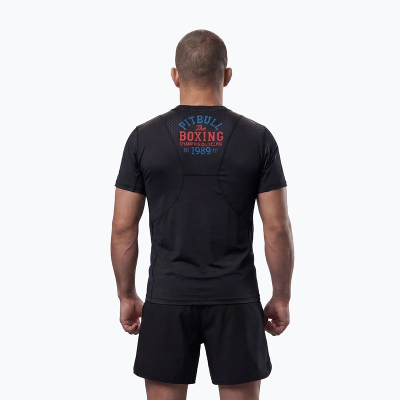 Футболка чоловіча Pitbull Mesh Champion Bloodline black 4