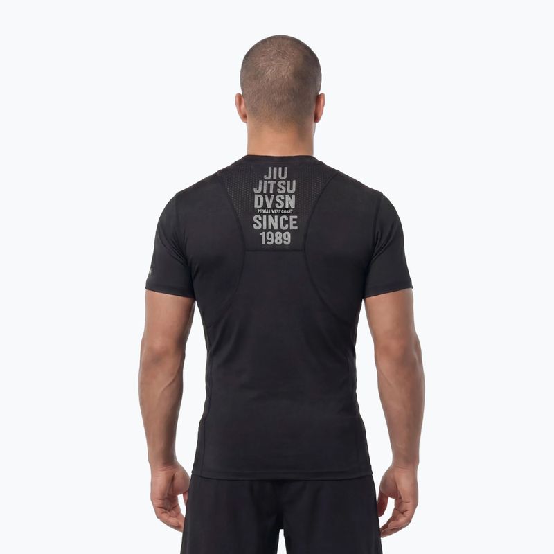 Футболка чоловіча Pitbull Mesh Jiu Jitsu black 3