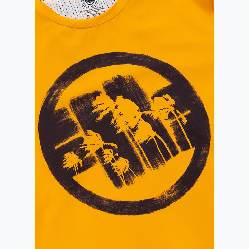 Футболка чоловіча Pitbull Palms mesh yellow logo 7