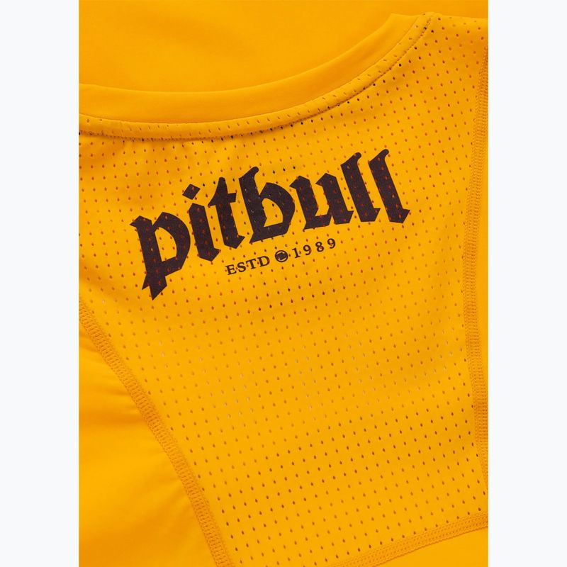 Футболка чоловіча Pitbull Palms mesh yellow logo 8