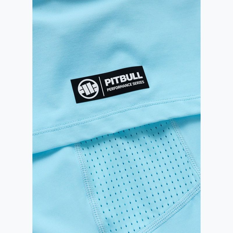Футболка чоловіча Pitbull Palms mesh light blue logo 8