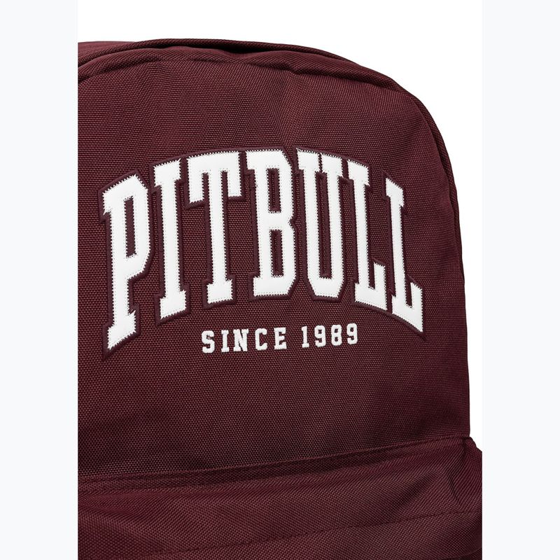 Рюкзак міський Pitbull Norton dark burgundy 4