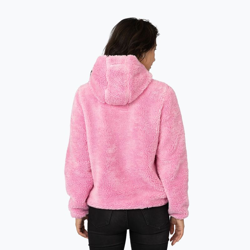 Кофта жіноча Pitbull Aragona Norton Hooded dark chocolate 3