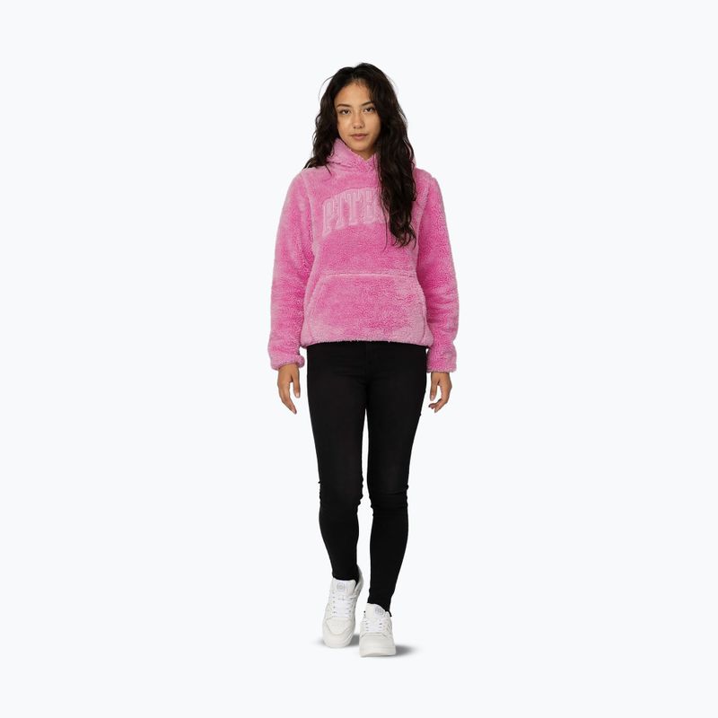 Кофта жіноча Pitbull Aragona Norton Hooded dark chocolate 6