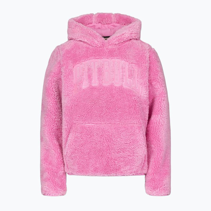 Кофта жіноча Pitbull Aragona Norton Hooded dark chocolate 7