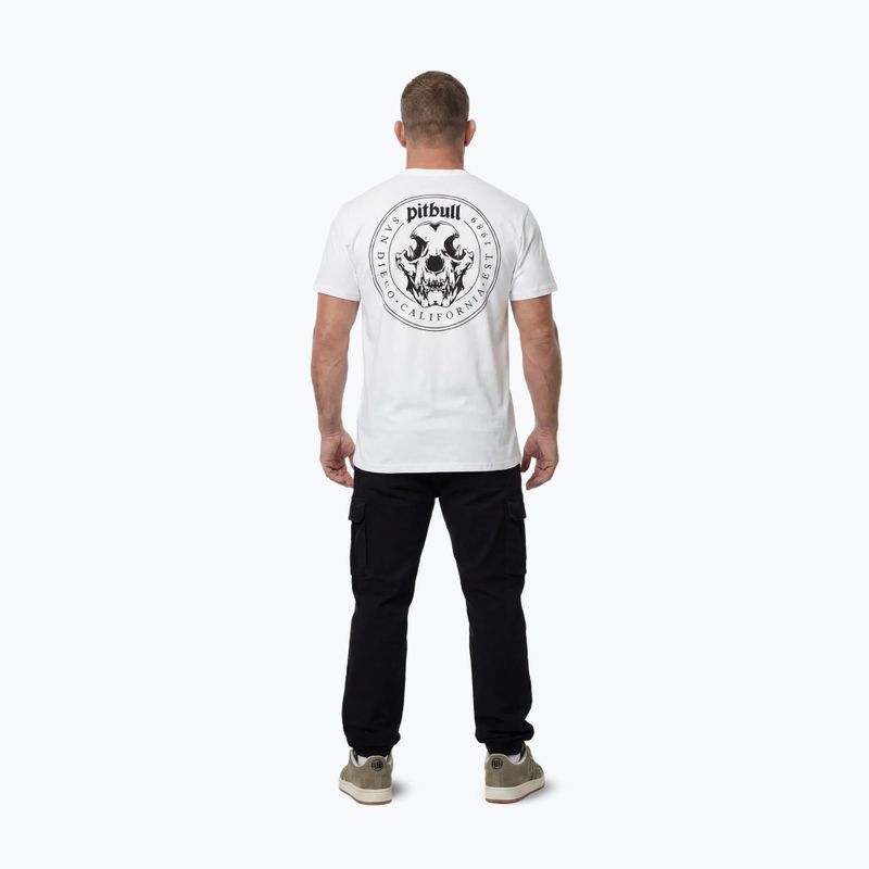 Футболка чоловіча Pitbull O'Side Skull white 3