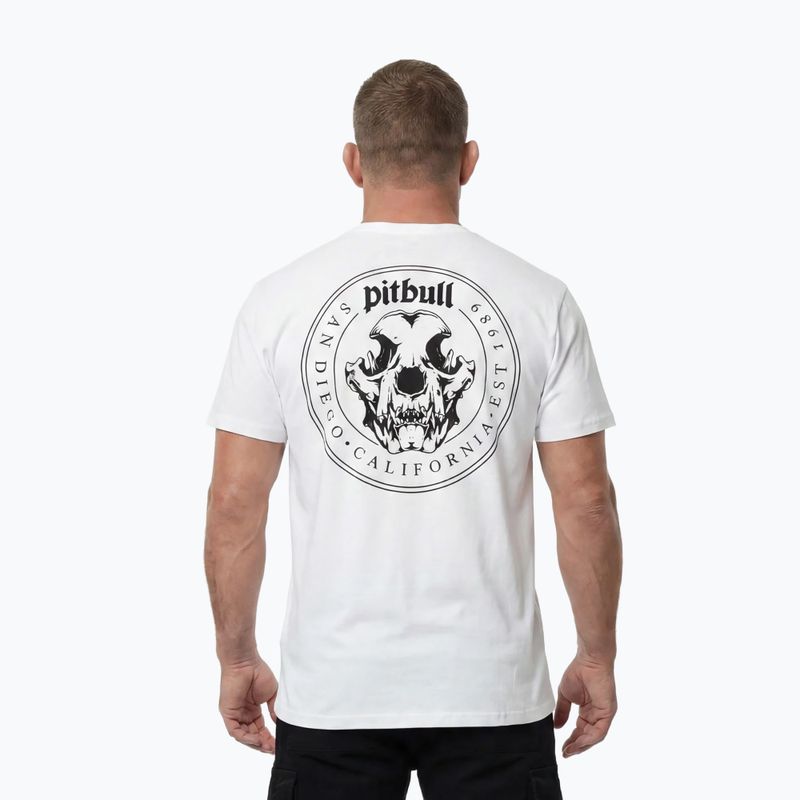 Футболка чоловіча Pitbull O'Side Skull white 4