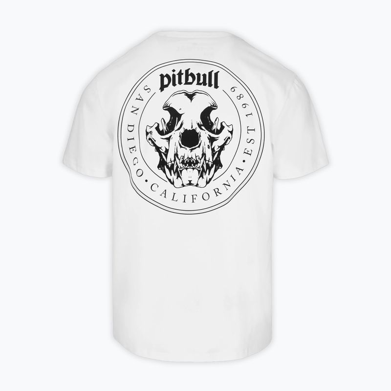 Футболка чоловіча Pitbull O'Side Skull white 6