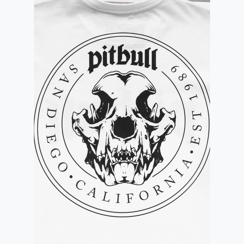 Футболка чоловіча Pitbull O'Side Skull white 9