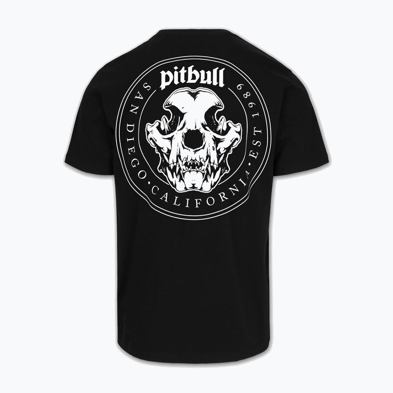 Футболка чоловіча Pitbull O'Side Skull black 6
