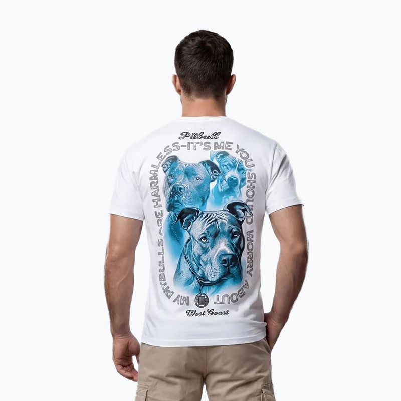 Футболка чоловіча Pitbull Protector white 3