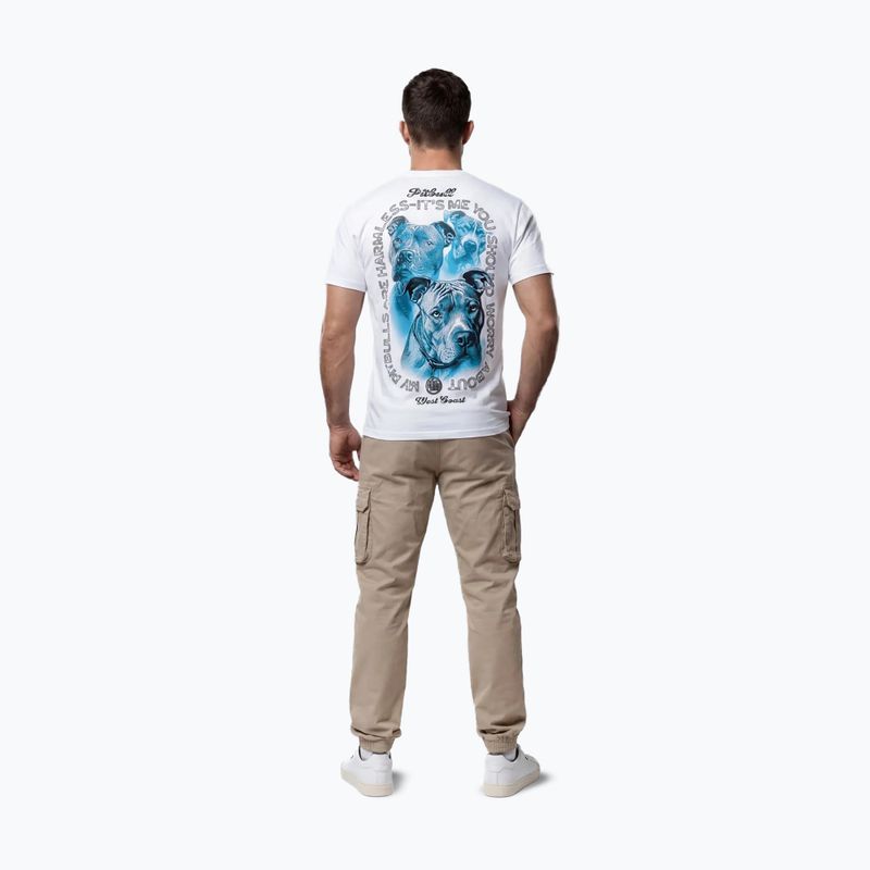 Футболка чоловіча Pitbull Protector white 4