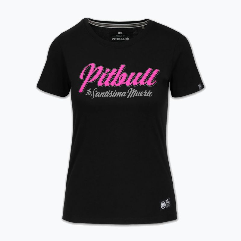 Футболка жіноча Pitbull Santa Muerte black/pink 5