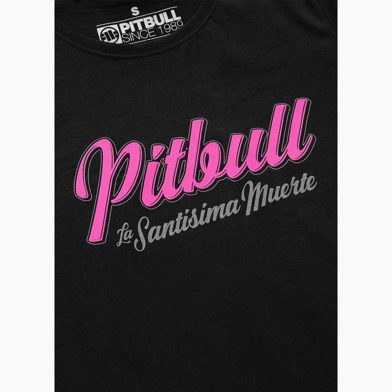 Футболка жіноча Pitbull Santa Muerte black/pink 8