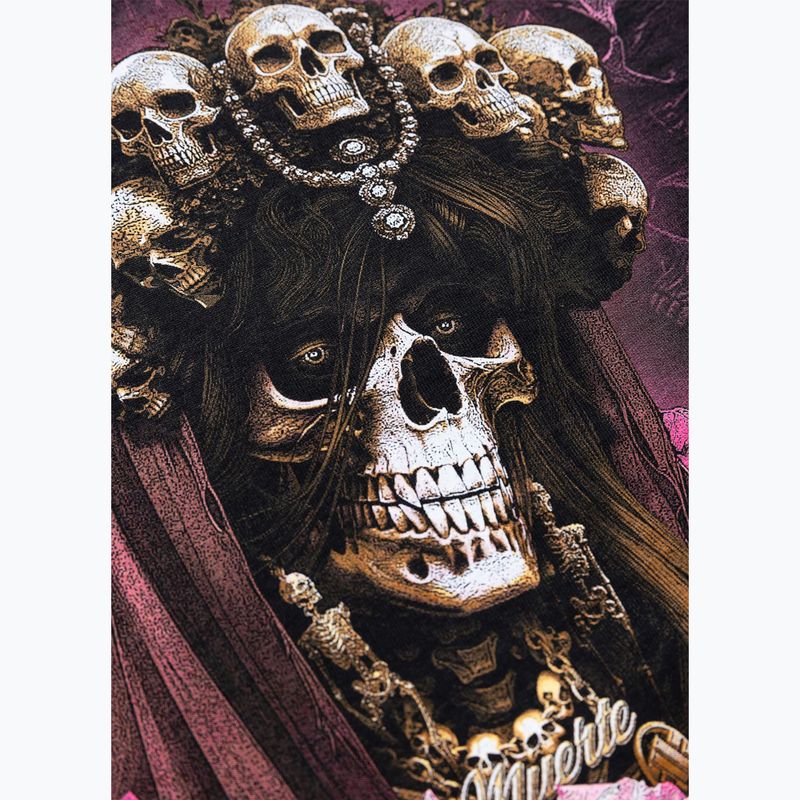 Футболка жіноча Pitbull Santa Muerte black/pink 12