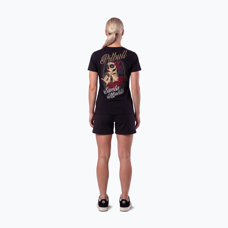 Футболка жіноча Pitbull Santa Muerte black 4