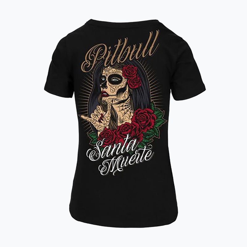Футболка жіноча Pitbull Santa Muerte black 6