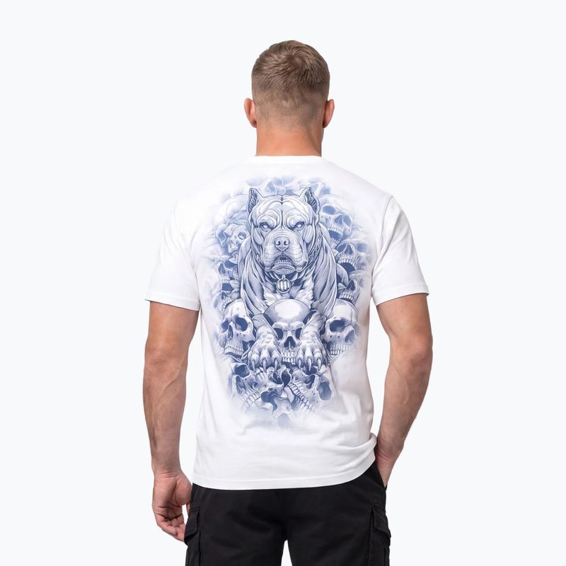 Футболка чоловіча Pitbull Guardian Angel white 9