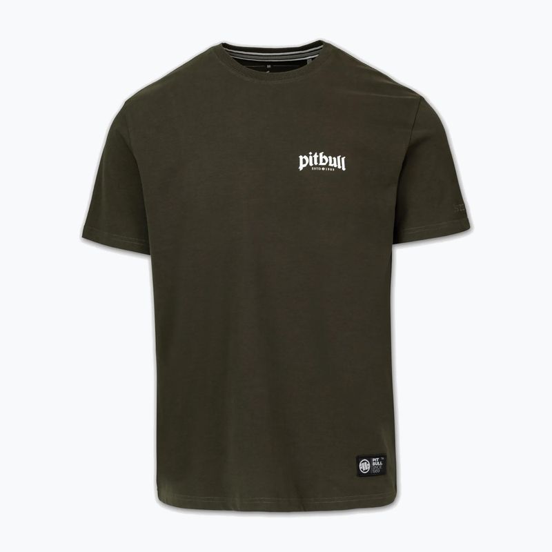 Футболка чоловіча Pitbull O'Side Small dark green 2