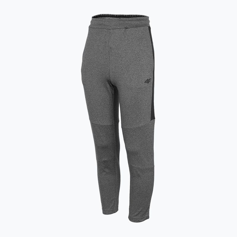 Штани дитячі 4F JSPMTR001 dark grey melange 3