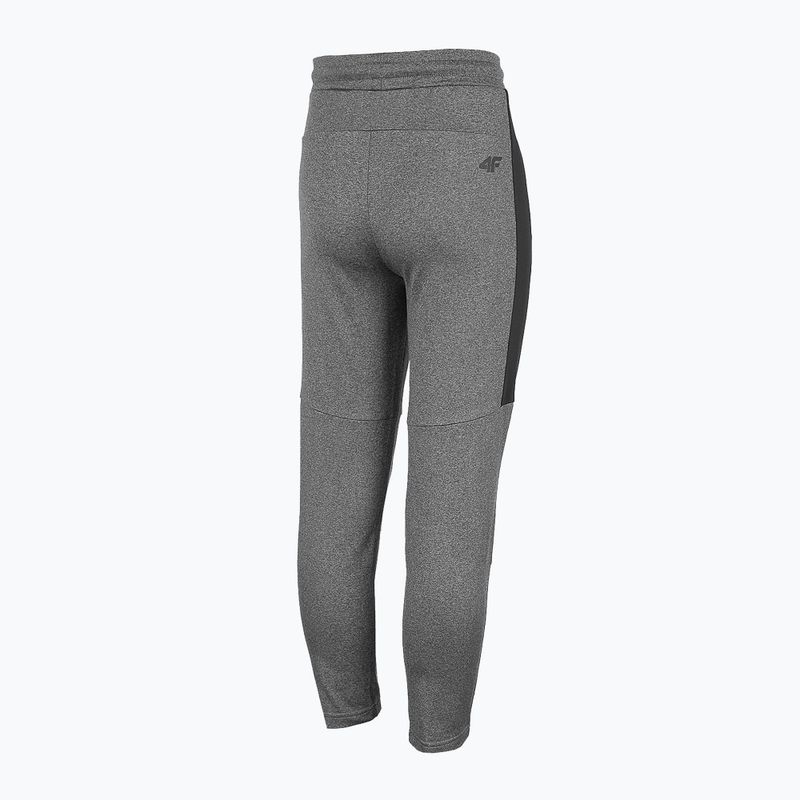 Штани дитячі 4F JSPMTR001 dark grey melange 4