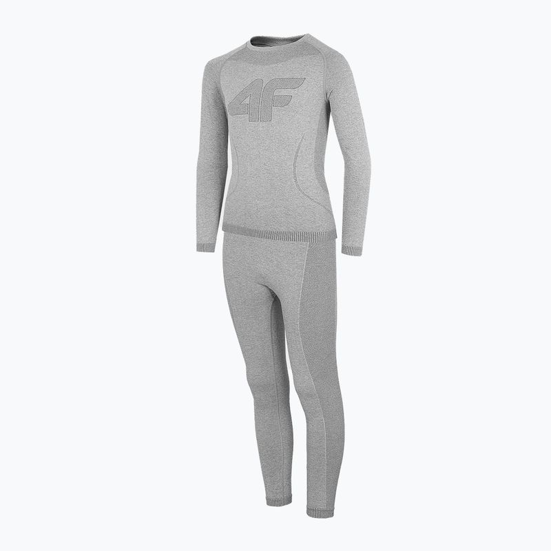Термобілизна дитяча 4F JBIDB001 cold light grey melange 4
