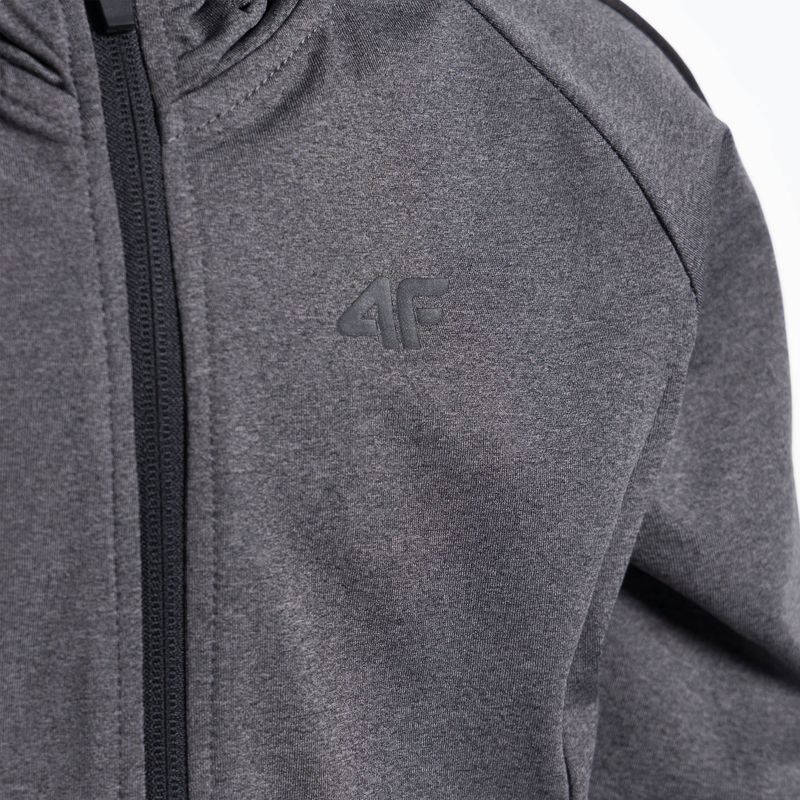 Кофта дитяча 4F JBLMF001 dark grey melange 3