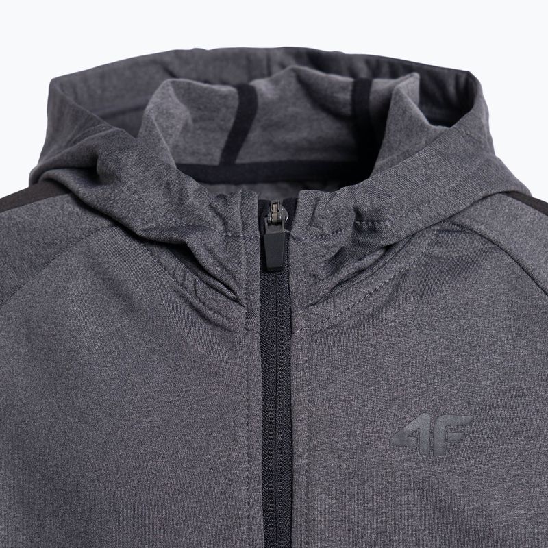 Кофта дитяча 4F JBLMF001 dark grey melange 4