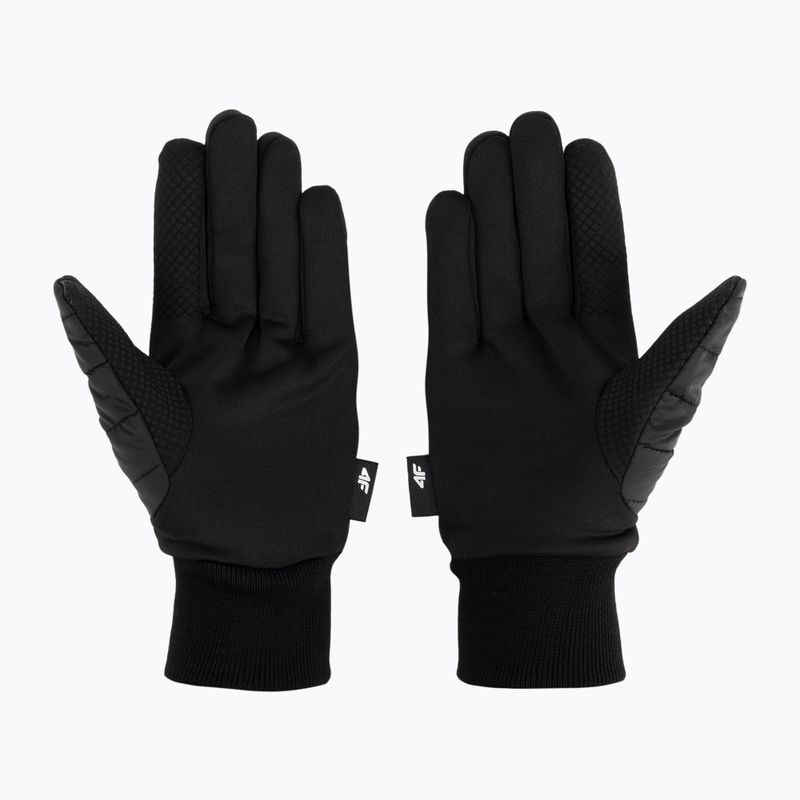 Рукавиці трекінгові 4F REU005 deep black 2