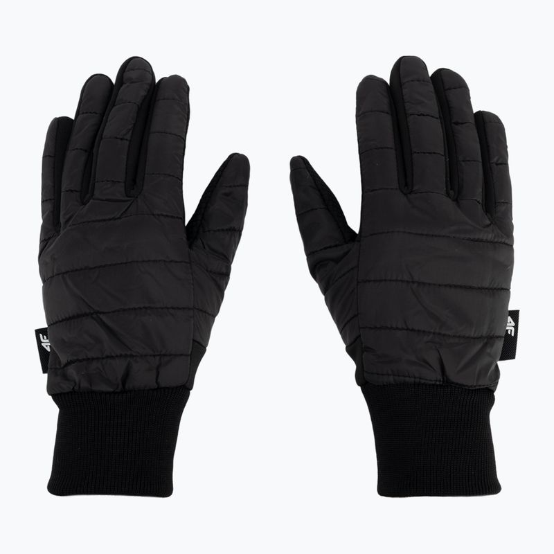 Рукавиці трекінгові 4F REU005 deep black 3