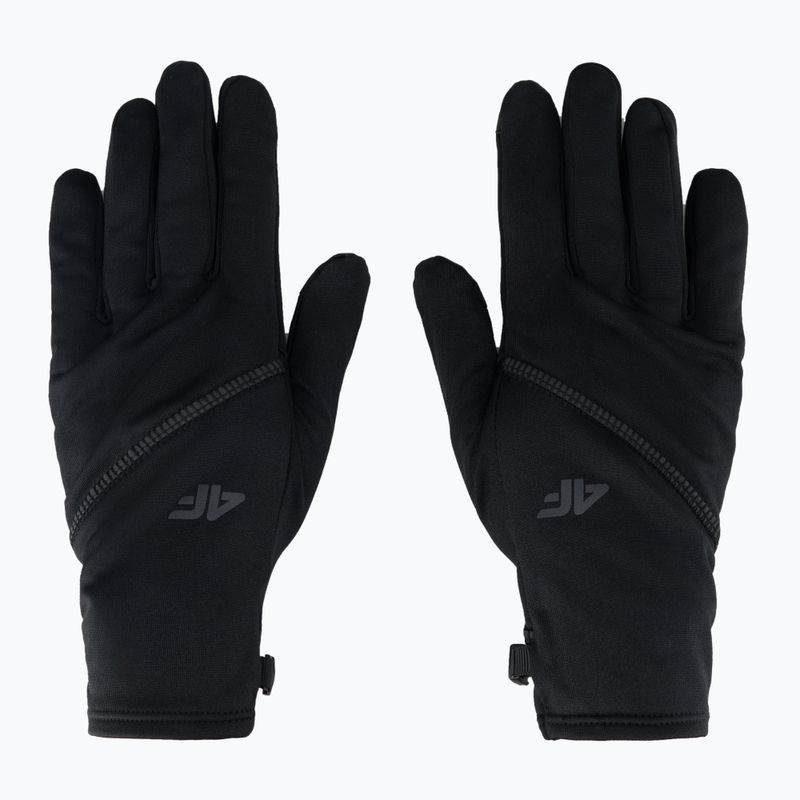 Рукавиці трекінгові 4F REU009 deep black 3