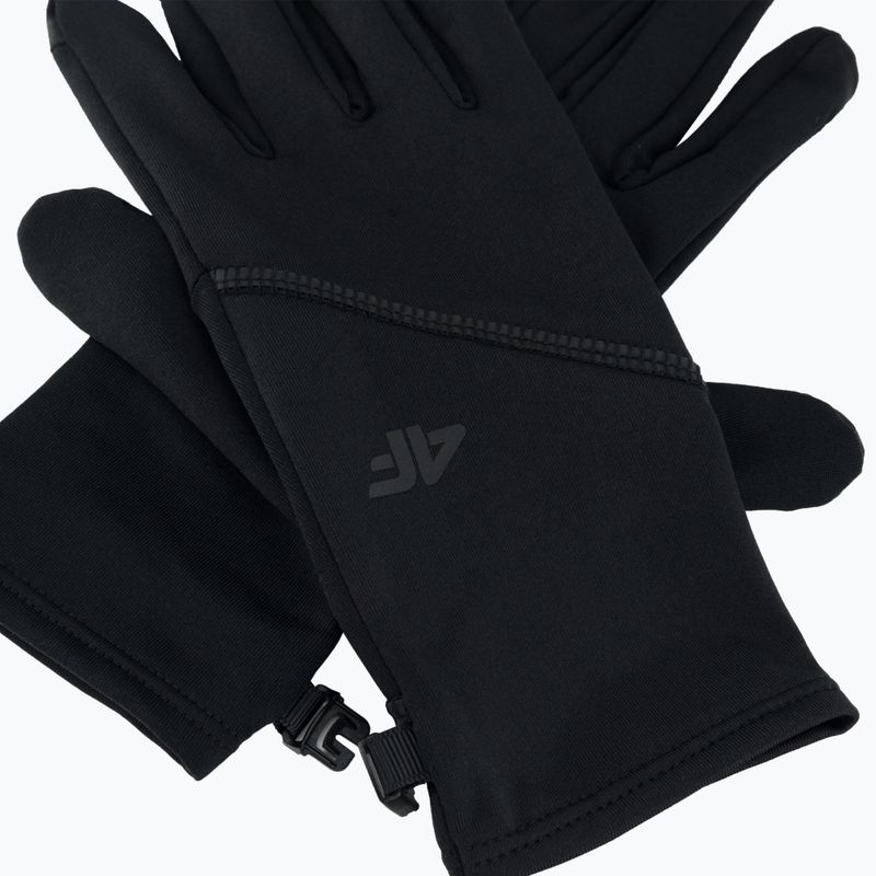 Рукавиці трекінгові 4F REU009 deep black 4