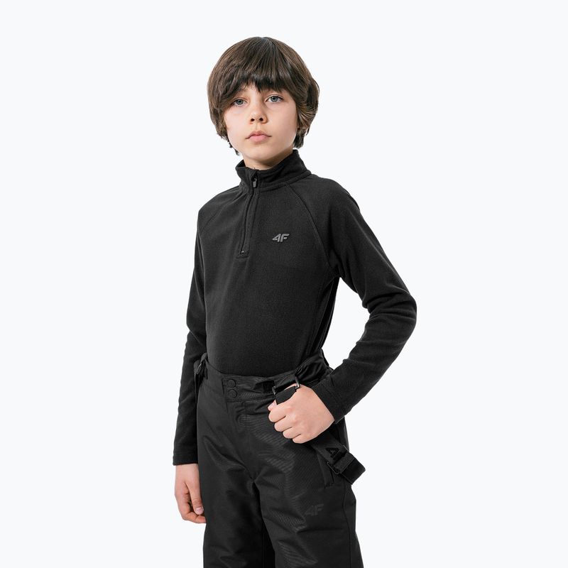 Кофта лижна дитяча 4F JBIMP001 deep black