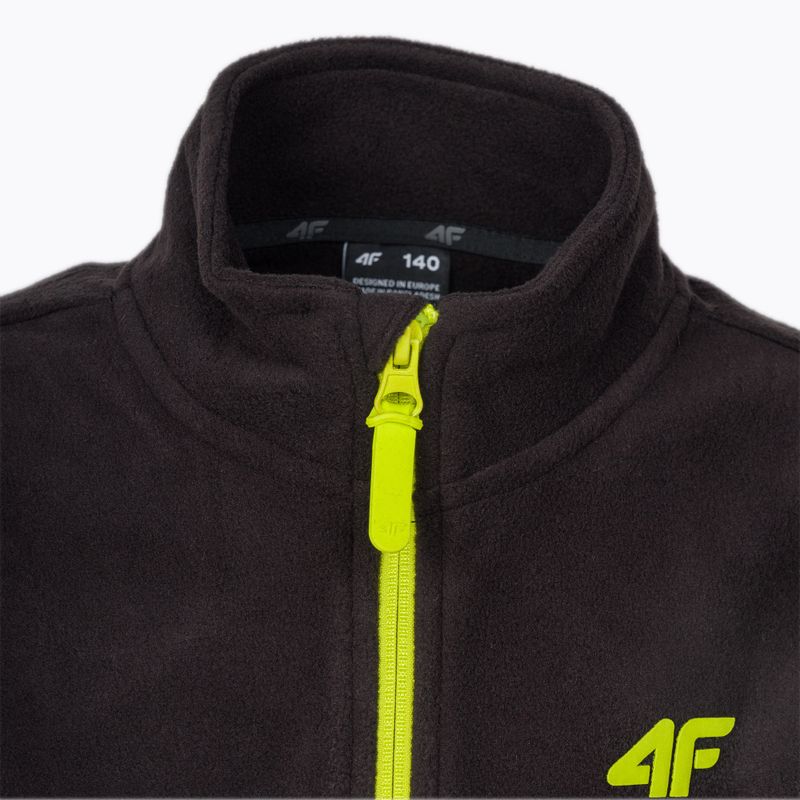Кофта лижна дитяча 4F JPLM001 deep black 3