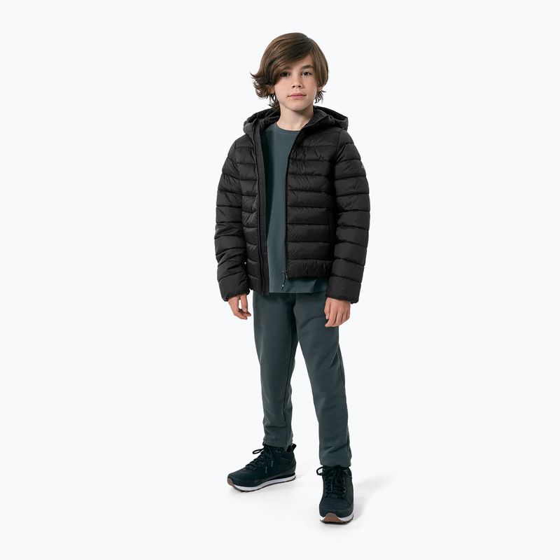 Пуховик дитячий 4F JKUMP001 deep black 2
