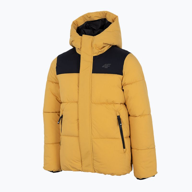 Пуховик дитячий 4F JKUMP004 light brown 3