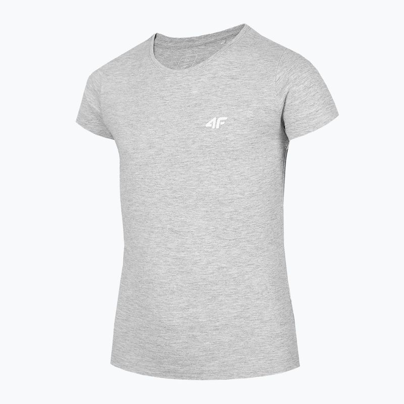 Футболка дитяча 4F JTSD001 cold light grey melange 3