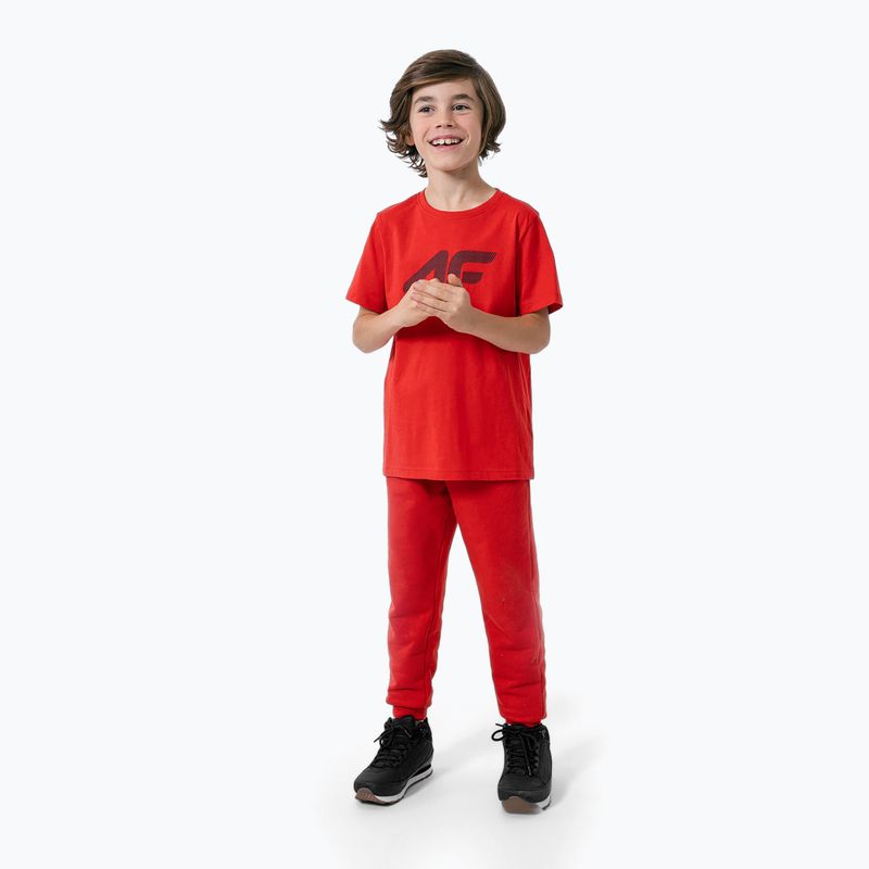 Футболка дитяча 4F JTSM002 red 2